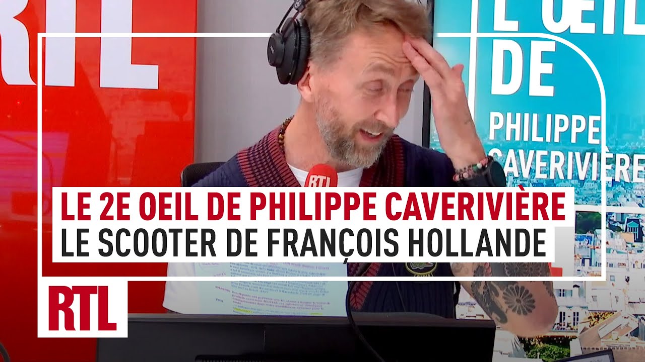 Le scooter de François Hollande à vendre : le 2e Oeil de Philippe Caverivière