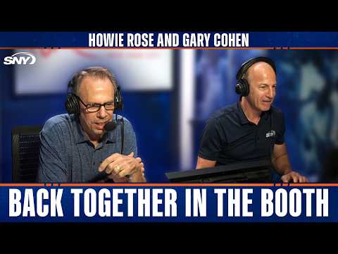 Howie Rose and Gary Cohen call one last Mets inning in the broadcast booth together