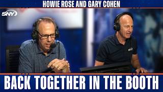 Howie Rose and Gary Cohen call one last Mets inning in the broadcast booth together