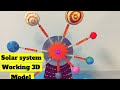 Solar system working model #solarsystem  #solarsystemmodel  #workingmodel  #sciencemodel