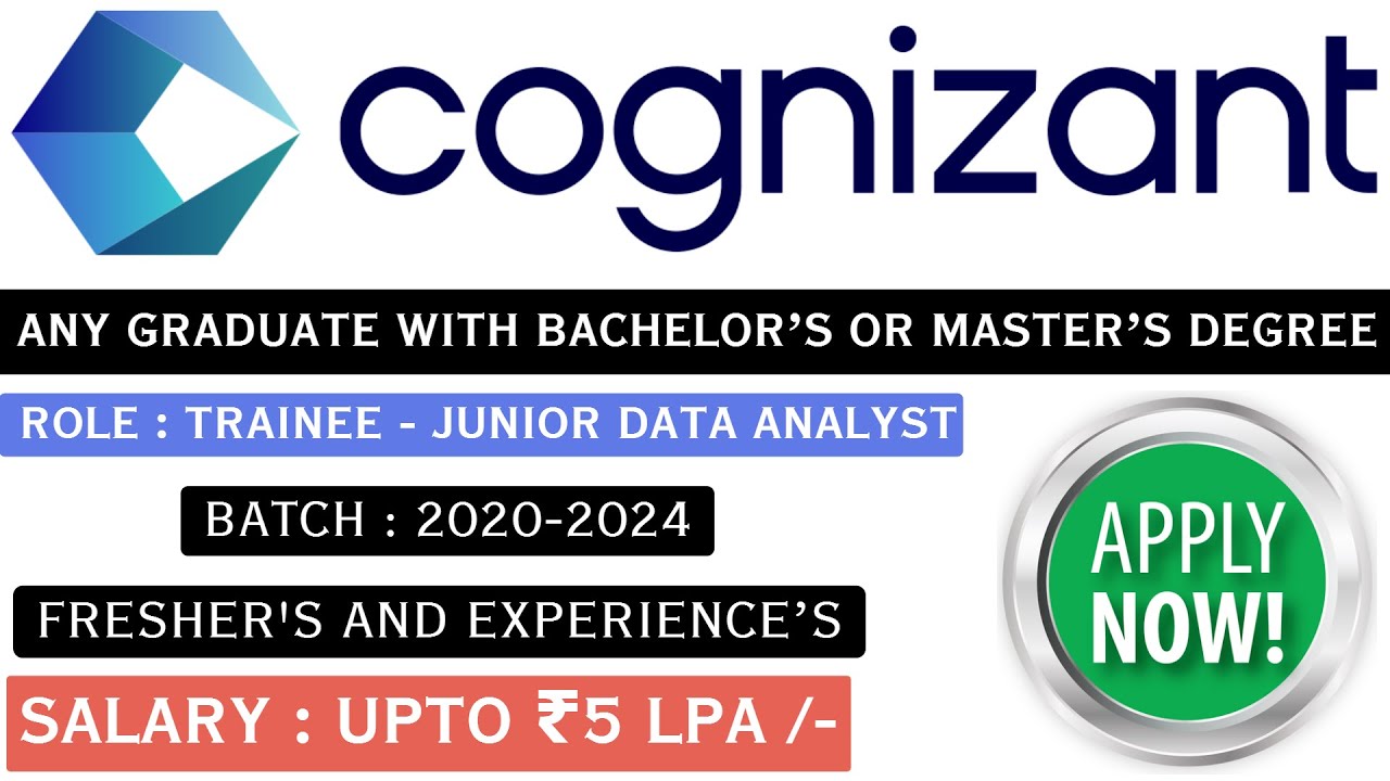 Big Opportunity From Cognizant Off Campus 2024 | Analyst Role | Hiring ...