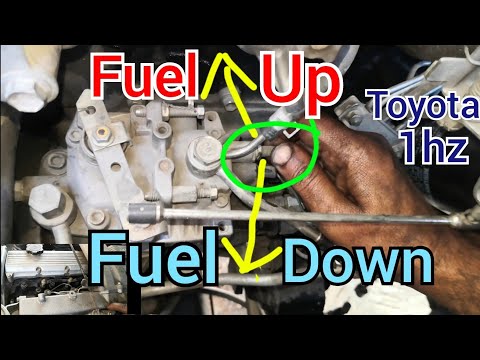 Diesel pump fuel