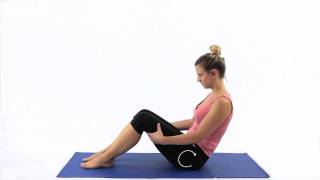 Pilates Seated C curve  Roll up 1