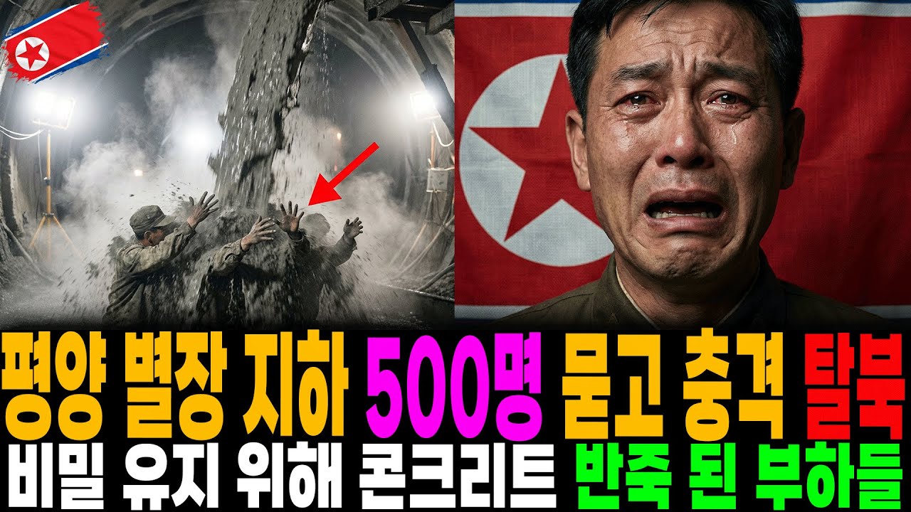 내 부하 500명이 콘크리트 반죽이 됐다 평양 1호 별장 지하, 비밀 유지를 위한 생매장 참사