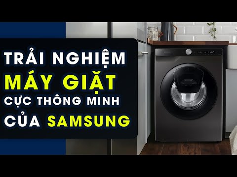 Trải nghiệm máy giặt sấy thông minh Samsung AddWash