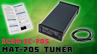 Icom IC-705 📻 mAT-705 Automatik Tuner