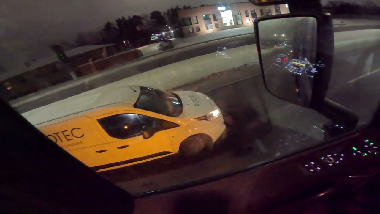 Scania hyyty pakkasella 😬