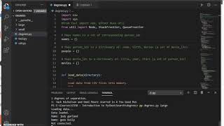 CS50 AI Project 0 Degrees