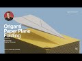 Paper plane origami in cinema 4d  c4d tutorial free project