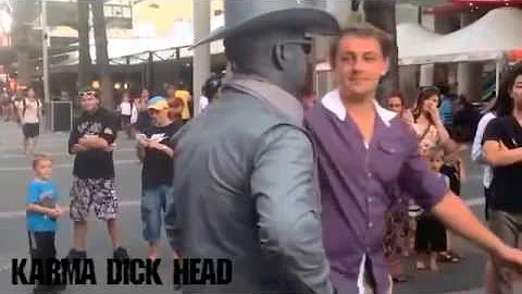 Angry Cowboy Statue