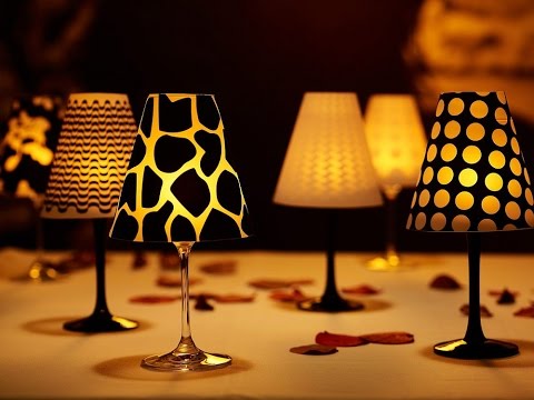 Hoe te Beautiful Lampshades thuis DIY Recycle & Music