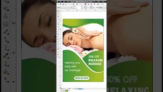 Relaxing Massage Flyer Template Design #shorts #subscribe #beautiful
