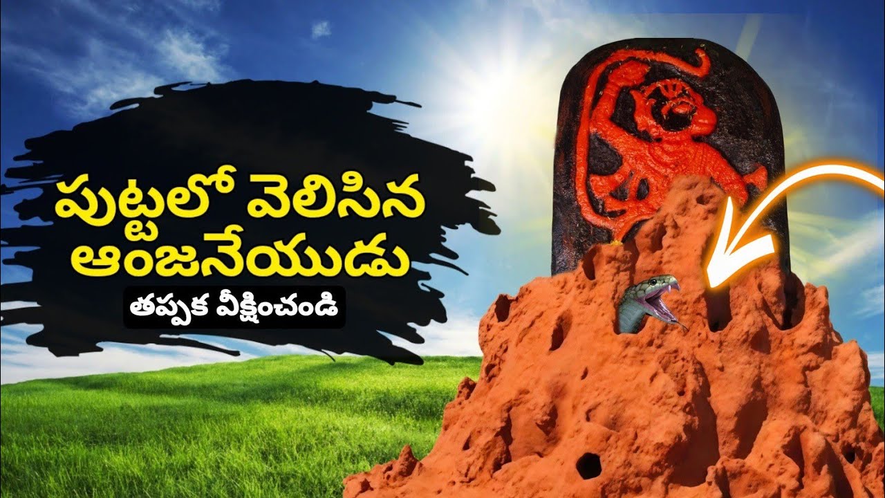 పుట్టలో | వెలిసిన 😱 | శ్రీ ఆంజనేయస్వామి | తప్పక వీక్షించండి