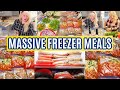 28 Easy Freezer Meals from Scratch | Cook Once Eat for a Month or More | Large Family Freezer Meals!