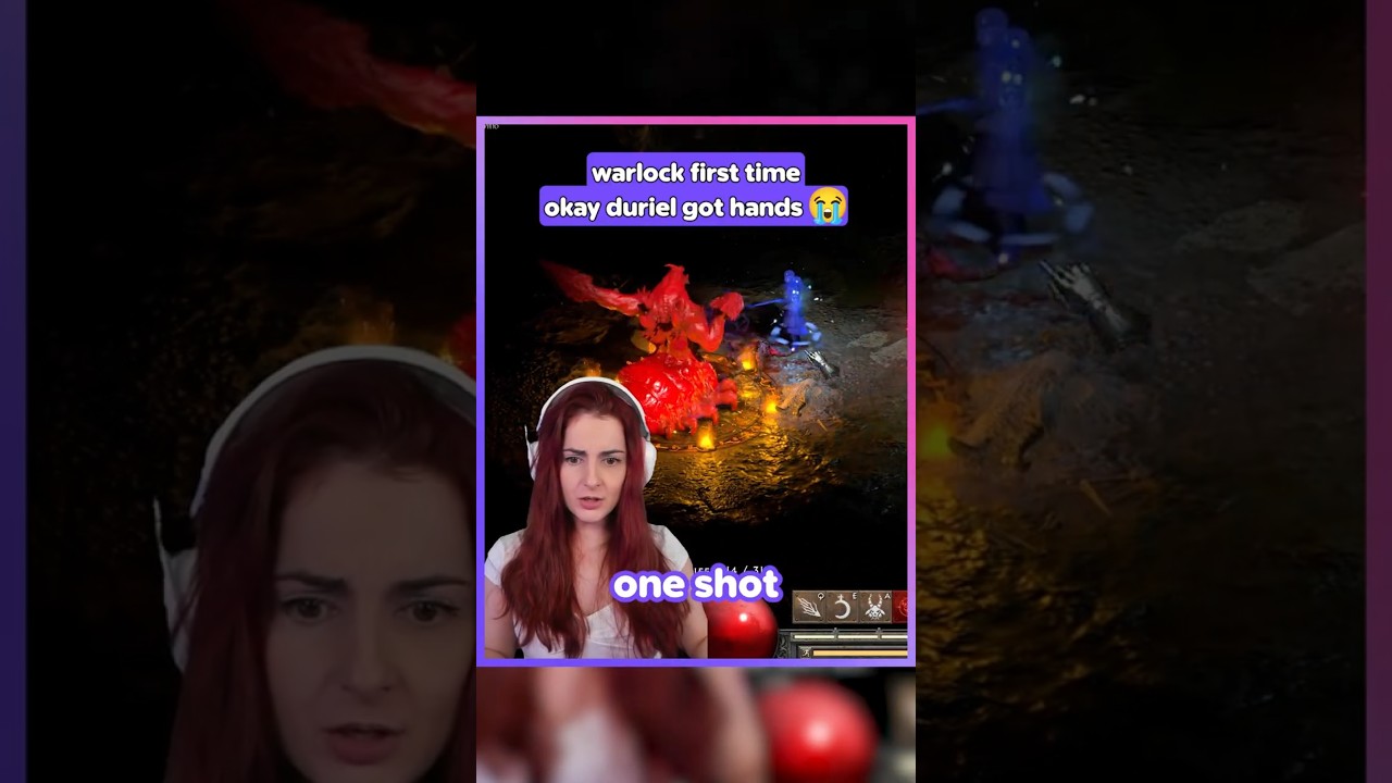 D2R NEW Warlock vs Duriel as a FIRST TIME player 😬