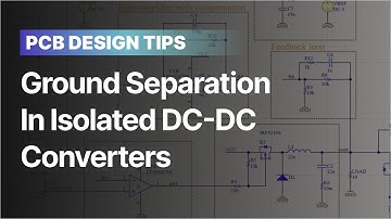 Ground Separation in Isolated DC-DC Converters: PCB Design Tips