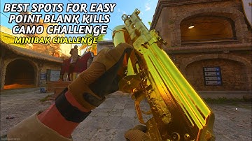BEST Spots To Unlock "Point Blank Kills" Camo Challenge Fast And Easy In Modern Warfare 2(Minibak)