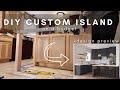 DIY Kitchen Island On A Budget // Extreme Home Makeover [Part 2] // DIY Kitchen Island Makeover