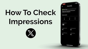Hoe controleer ik vertoningen op X (voorheen Twitter)?