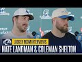 Nate Landman &amp; Coleman Shelton On Game Planning For The Seahawks, Staying Grounded &amp; Practice Energy