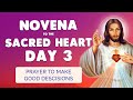 🙏 NOVENA to the SACRED HEART Day 3 🔥 Prayer to Make Good Decisions