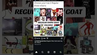 Regular Show Goat Villains