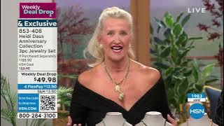 HSN | Heidi Daus Fashion Jewelry 20th Anniversary 09.12.2023 - 11 PM