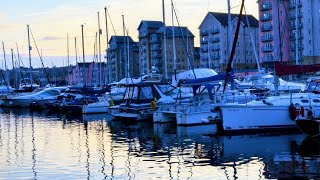 DJI Osmo action 4 - Portishead marina 4k (watch till the end ❤️)