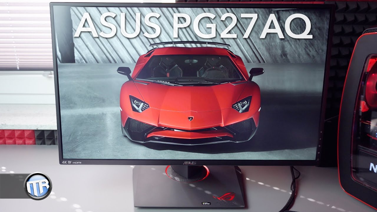 4k / UHD Gaming Monitor, IPS, G-Sync - ASUS ROG PG27AQ