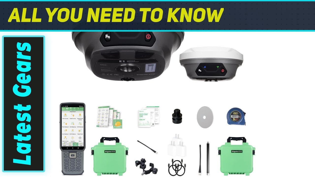 SingularXYZ E1 Lite RTK: Top GNSS Surveying System?