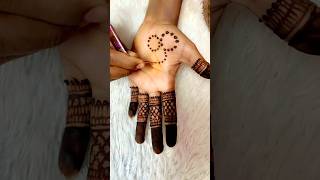 very easy and beautiful #new #trending #tricks #trip #mehndi #design