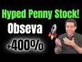 OBSV Stock Is Blowing Up! Is It Time To Buy Obseva, With An Analyst Upside Of Over 400%?!