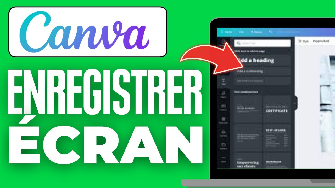 Comment Enregistrer Son Écran Avec Canva (2026)