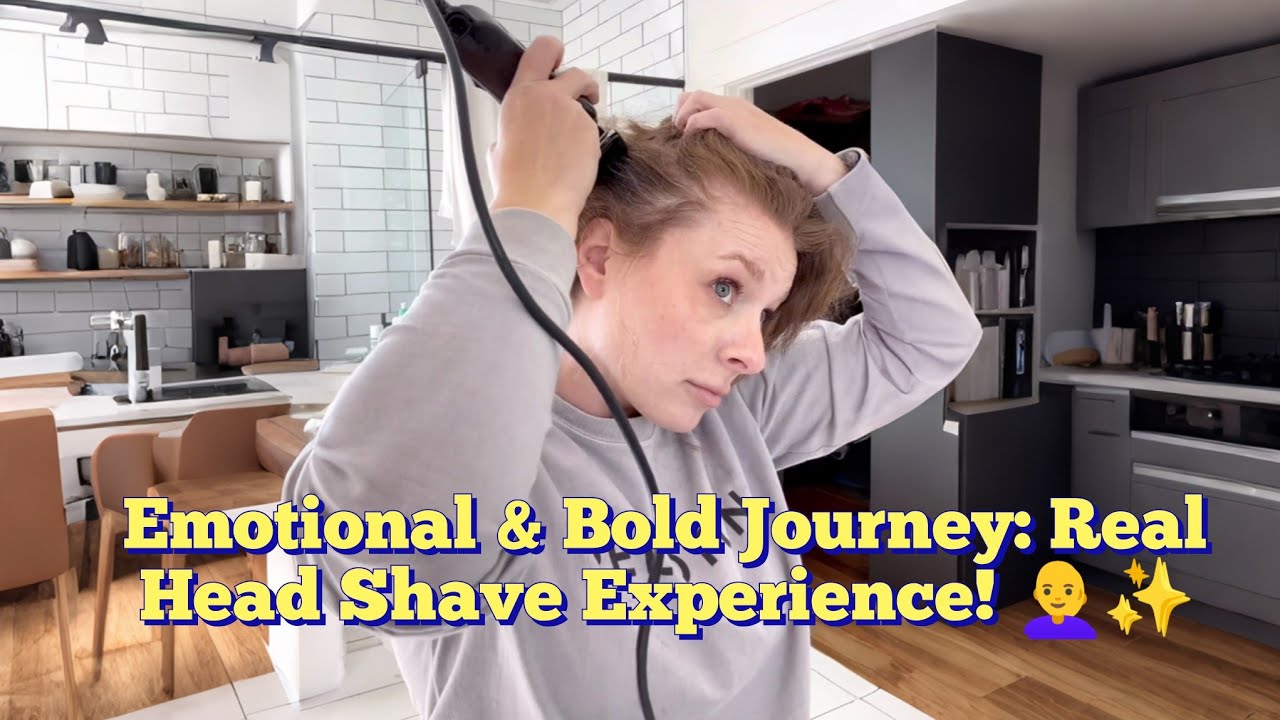 Эмоциональное и смелое путешествие: настоящий опыт бритья головы! 👩‍🦲✨