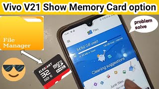 How to show sd card option in Vivo v21 screenshot 5