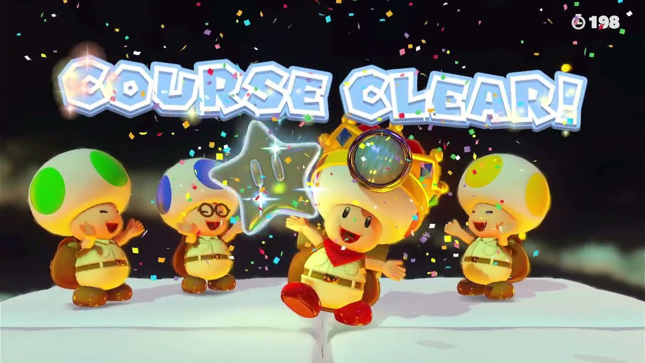 Captain Toad Treasure Tracker: bonus page: Toad Brigade to Bullet Bill Base. (bonus incentive)