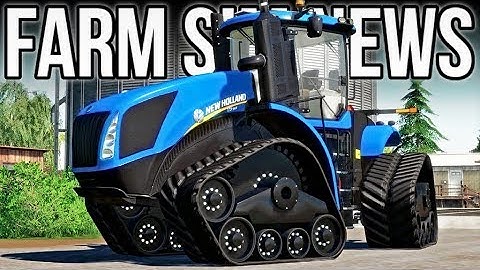 FARM SIM NEWS! New Holland T9 + 54 MODS IN TESTING! (NO NEW MODS?!)
