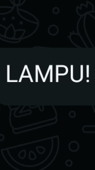 LAMPU KAKAK! 😜 #lampukaka #whatsapp #anomali