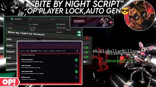 [Beta]Bite By Night Script🤩 No-key Pc/Mobile Auto Generator🔥,Player Lock,Auto-Escape🤩,ESP & More!