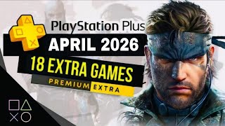 PlayStation Plus Extra April 2026 Games | PS Plus Extra April 2026