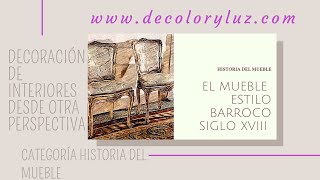 HISTORIA DEL MUEBLE BARROCO SIGLO XVIII (SEGUNDA PARTE) El mueble del sur y otras zonas de Italia