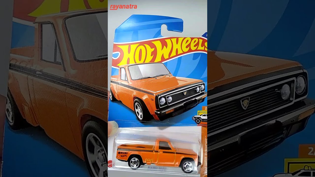 Hot wheels Mazda repu 2022  orange.Hotwheels HW Hot Truck Mazda Repu 2022.
