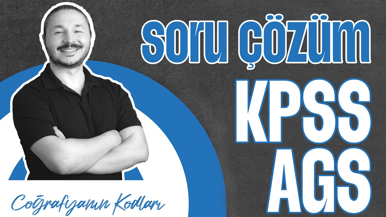 Türkiye'de ticaret ve turizm soru çözümü | KPSS - AGS COĞRAFYA KAMPI 2026