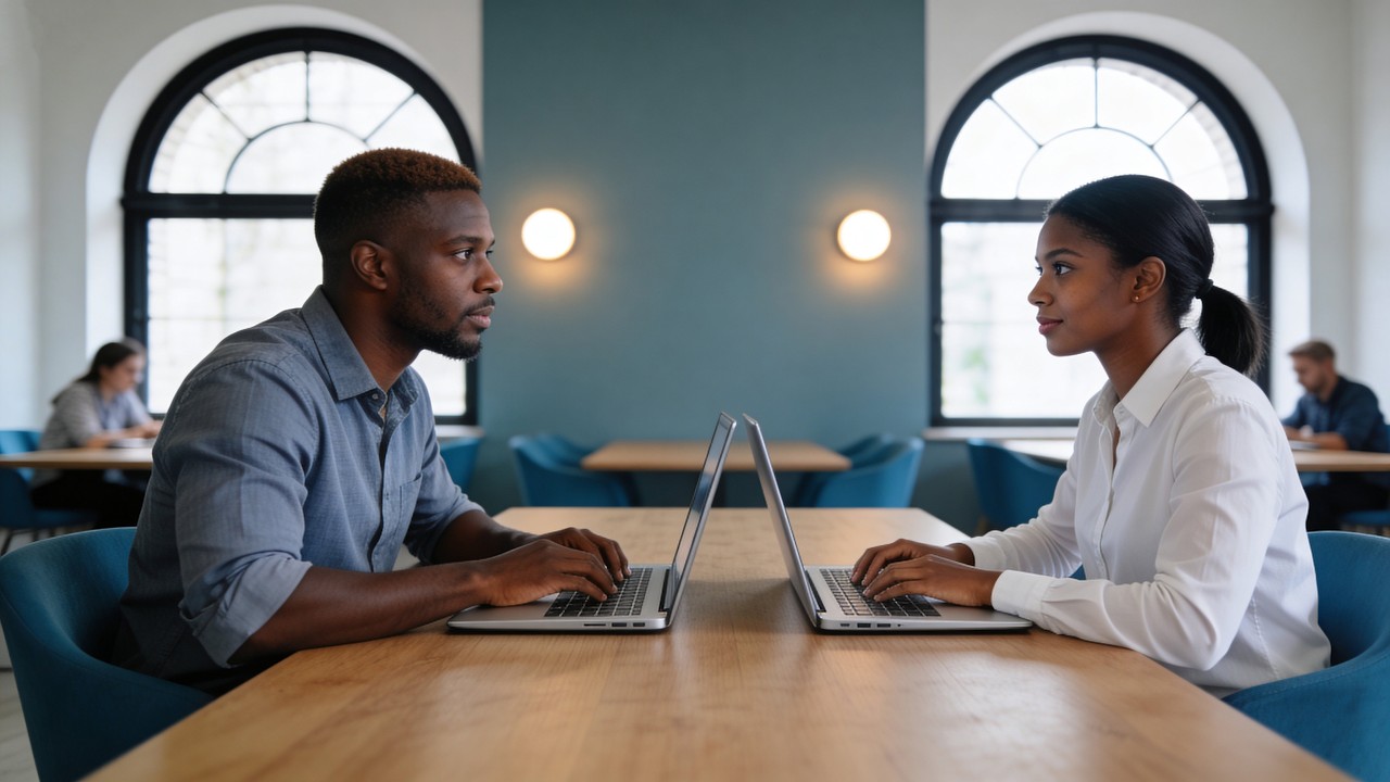 They were RIVALS at work... until they competed for the same PROMOTION — and everything changed