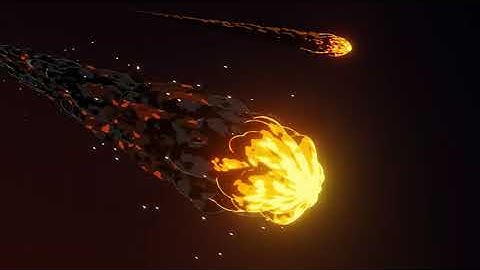 [Noding] Stylized Meteor - Blender Geometry Nodes 4.1