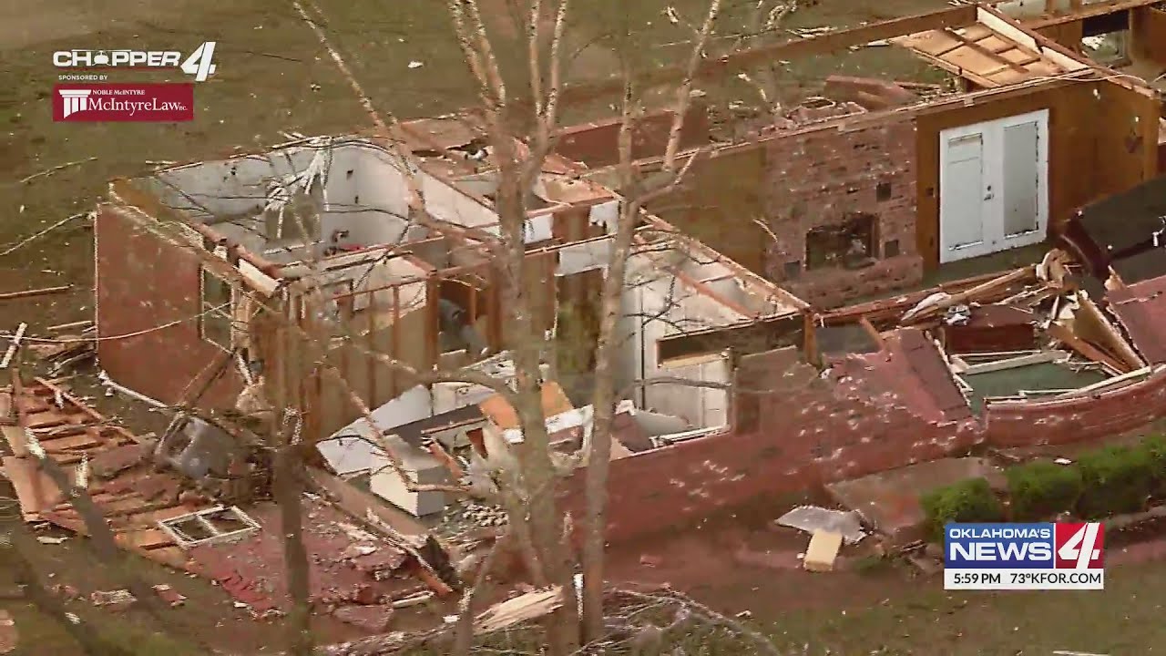 Small community of Cole hit by deadly tornado - YouTube