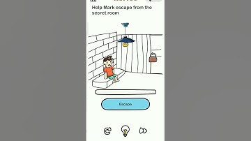 Brain out level 150:Help Mark escape from the secret room.#shorts #youtubeshorts #shortsfeed