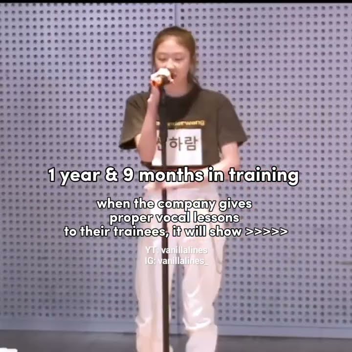 RAMI pre-debut to present ♡ | vocal training #babymonster #rami #fyp #shorts #kpop #kpopedit