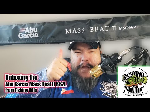 Unboxing the Abu Garcia Mass Beat II 662L Casting Rod I
