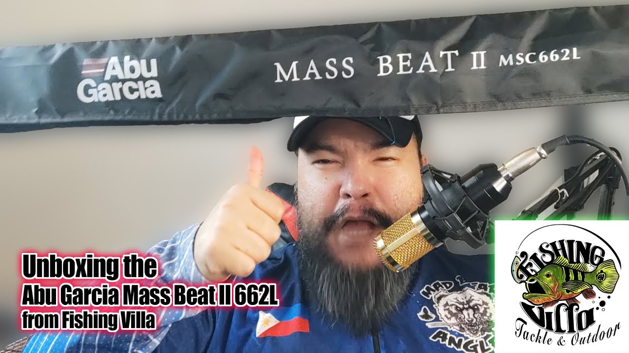 Unboxing the Abu Garcia Mass Beat II 662L Casting Rod I